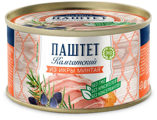 Изображение 3134 Паштет Камчатский из икры минтая 100 гр  Путина