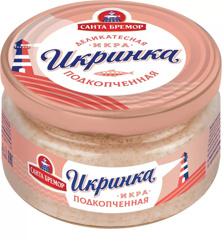 Изображение 4762 СБ ИКРА "Икринка" ПОДКОПЧЕННАЯ 160г. 1/6 ПУД 150736