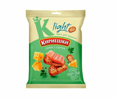 Изображение 6545 Сухарики 33 г Кириешки ржаные Light семга с сыром м/уп