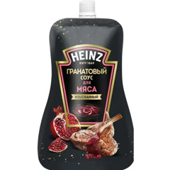 Изображение 6626 Соус 200 г Heinz Гранатовый дой-пак