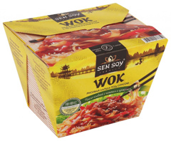 Изображение 6659 Сэнсой Премиум Рисовая лапша под Китайским соусом WOK 125г к/уп