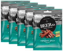 Изображение 7048 BEERка Филе горбуши вяленное 25г/25