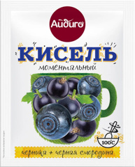 Изображение Кисель моментальный черника+черная смородина 25 г. Айдиго 20/20