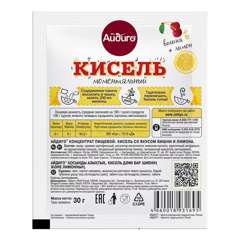 Изображение Кисель моментальный яблоко+персик 25 г. Айдиго 20/20
