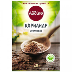 Изображение Кориандр молотый Айдиго 1/20 25