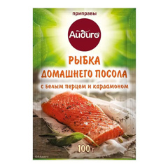 Изображение Приправа зол.рыбка 30 г. Айдиго  8/50