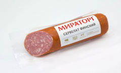 Изображение Сервелат Финский в/к ф/о охл в/у 375г*6 (2,25кг) Мираторг К