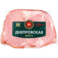 Изображение Шейка Днепровская свин в/к охл фас вак 350г Штука ДН