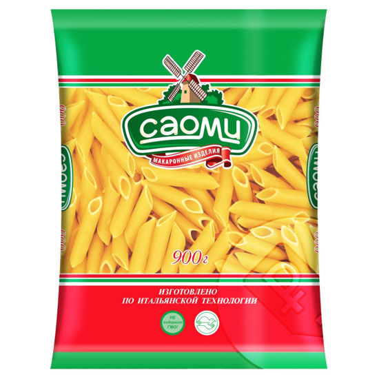Изображение 1107 Макароны САОМИ Перья 900г