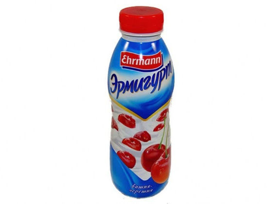 Изображение БЗМЖ 2109 Йогурт Эрмигурт бут 420г 1,2% Вишня-Черешня