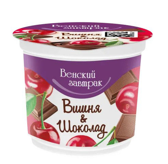 Изображение БЗМЖ 9930 Десерт 150 г Венский завтрак вишня с шок. мдж 4% п/ст