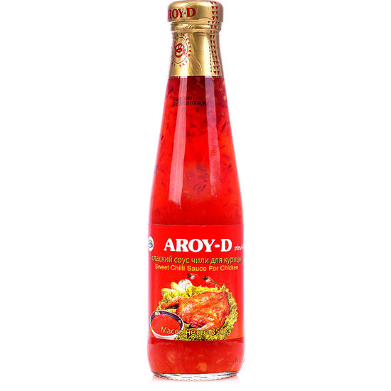 Изображение Соус сладкий Чили для курицы ст/б 350мл, Aroy-D