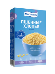Изображение Хлопья МИСТРАЛЬ Пшенные 400г